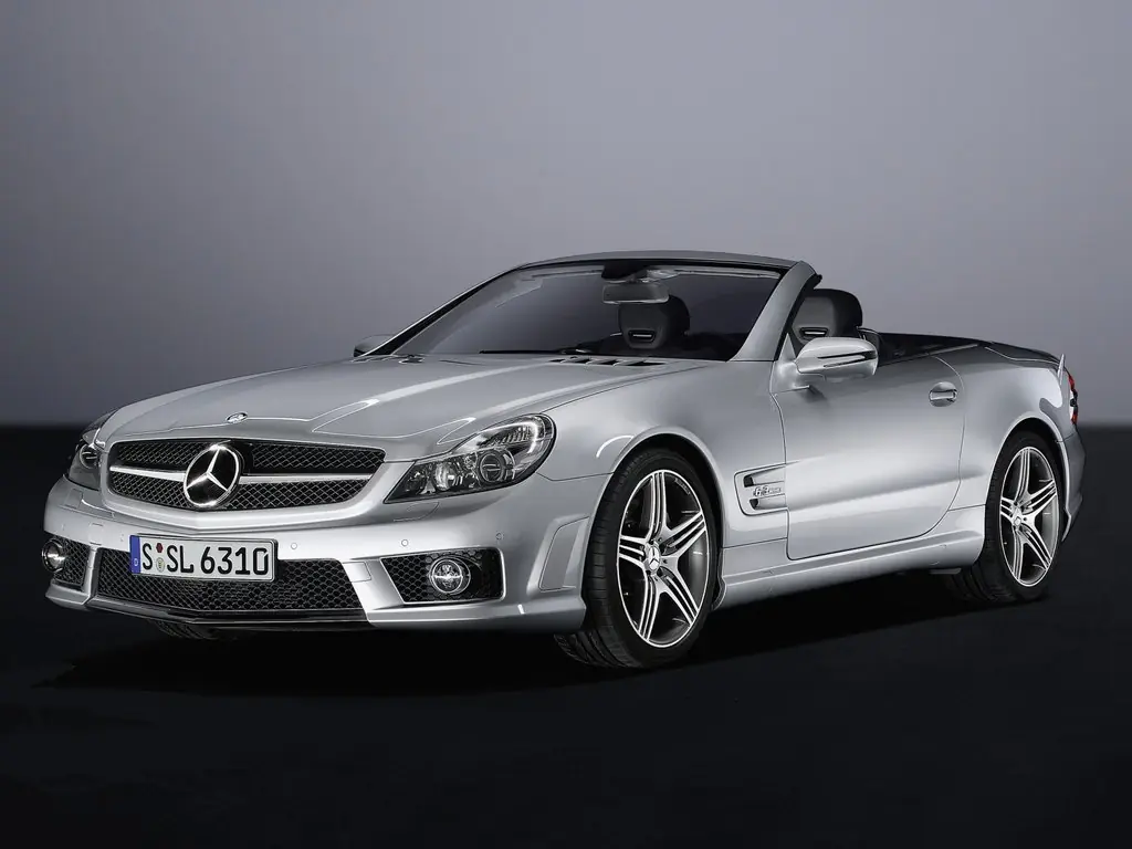 Mercedes-Benz SL-Class (R230.456, R230.470, R230.471, R230.477, R230.479) 5 поколение, 2-й рестайлинг, открытый кузов (03.2008 - 02.2012)